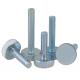 Flat Round Knurling Head Thumb Screw with Zinc Plated Finish drived directly by hand