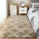 Abstract Pattern Faux Sheepskin Fur Area Rugs for Floor Mat Carpet in Living Room