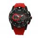Multifunction Red Silicone Strap Watches Sport Wrist Watch OEM