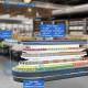 700L Multideck Open Chiller Supermarket Showcase Refrigerator With Evaporator