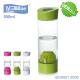 OEM PET Portable Alkaline Water Bottle Infuser Food Grade Material WellBlue