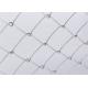 Diamond Hole Galvanized Chain Link Fence  for Highway / Airport