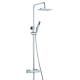Coral Chrome Thermostatic Bath Shower Tap Shower Mixer Thermostatic Valve S1002