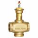 3 Way HVAC Control Parts Electric Brass Dn 20 Valve For Air Condition