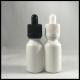 Frosted White Glass Oil Dropper Bottle Empty E Liquid Container 15ml Capacity