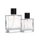 50ml 60ml 100ml Mini Luxury Perfume Glass Bottle with Square and Round Pink Design