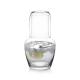 1L handmade Glass Water Carafe With Tumbler