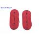 96 Inches Red Ice Hockey Laces Tight Moulded Tips Non Slip For Skate Shoes