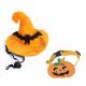 Pet Halloween Accessories Set ABS Dog Bat Hat Pumpkin Cat Collar