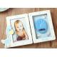 Unique Baby Clay Frame Memorable Baby Handprint Clay Kit Photo Frame