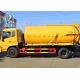 LHD SINOTRUCK HOWO 4X2 8tires 10M3 Sewage Sunction Trucks 266HP EUROII With