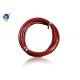 Rubber Material Custom Made Seal Rings For Curing Chamber Red Color