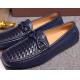 Leather Mens Casual Boat Shoes , Men'S Gommino Suede Moccasin Loafers