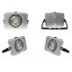 10W led flood light colorful shell IP67 AC220V PWM dimmable 0.95PFC 108LM/W slim design