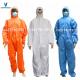 CE Certificate Type 5/6 Cat 3 VPT621 Disposable Overalls Ebola Safety Clothing Coveralls