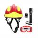 Light Weight Rescue Equipment Fire Helmet With Flashlight