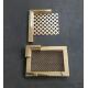 ODM Golden Heat Resistant Brass Extrusion Profiles For Decoration