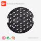 MCPCB Aluminum Based PCB  LED Lighting PCB black soldermask Round pcb Circuit board