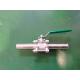 Long Neck Welded Clamp 150lb - 2500lb 3pcs Ss Ball Valve