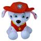 Red Hat Christmas Stuffed Dog , Customized Christmas Dog Stuffed Animal