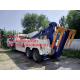 360 Degree Rotation Crane Wrecker Tow Heavy Cargo Truck For Broken Car Tow