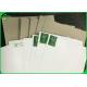 Recycled Pulp White Surface Brown back board 230g 300g Duplex Packaging Paper
