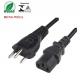 Laptop Brazil Power Cord 3 Pin Plug IEC C13 Connector Cable 10A 250V