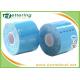 Muscle Support Kinesiology Tape For Back Pain , Physio Athletic Tape 5cmX5m Blue Color