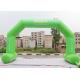 Green Custom Inflatable Arch Stitch Fasten Tape UV / Digital Printing