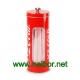 Promotional round tin straw dispenser with clear PVC window