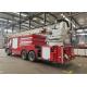 6 Seats 6×4 Driving Water Tower Fire Truck with 300L Fuel tank