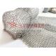 Decorative Stainless Steel Metal Chain Mail Ring Mesh For Partition Curtain Wall