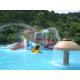 OEM Fiberglass Kids' Water Playground System, Swimming pool Play Equipment