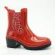 Anti Skid Ankle 35EU Women'S Rubber Waterproof Boots
