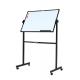 Portable Double Sided Dry Erase Board Galvanized Paint Spraying OEM Service