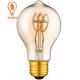 E27 240V Spiral LED Filament Bulb A60 , 4w Soft White Vintage Light Bulbs 220V