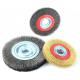 Polished Threads 0.15mm SS304 Wire Wheel Cleaning Brush Crimped wire wheel brush for Deburring