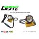 Cable Flashing light 25000lux 240lum 10.4Ah Corded Miners Cap Lamp GLC12-A