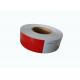 0.05*45.72m Dot C2 Reflective Tape  ,  Red Trailer Reflector Stickers Pressure Sensitive Adhesive