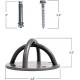 Wall Ceiling Mount Bracket for Gym Home Ceiling Anchor Sturdy Carbon Steel Structure