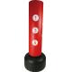Release Pressure Boxing Punching Bag Stand Free Standing Red Speed Adjustable
