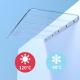 Clear Polycarbonate Door Canopy PC Plastic Sun Shade Awning