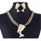 Exaggerated jewelry noble Egyptian pharaoh rights symbol alloy necklace / Necklaces