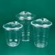 Reusable 10oz Plastic Cup Lids Smooth Heat Resistant