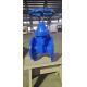 4 Flanged CI Soft Seat Gate Valve With Cap GB Standard