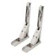 Custom Made Stainless Steel Fabrication Wooden Legs Brackets for Manufacturing Service