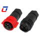 Male Female IP67 Waterproof Electrical Wire To Wire Connectors 6 Pin 15A