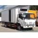 139 kw / 190 hp ISUZU 700p refrigerated delivery truck Load  10 T fridge truck hire