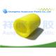 Big Size Hollow Pool Noodles , Yellow Color Swimming Pool Float Noodles