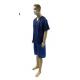 Non Toxic V Neck Disposable Patient Gowns Nonwoven Material With Tie Waist